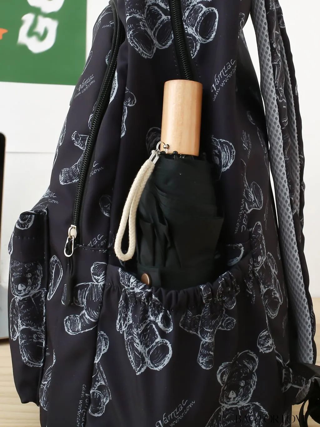 BagForLove - Korean Style Graffiti Backpack: Lightweight, Spacious, and Stylish for College Women