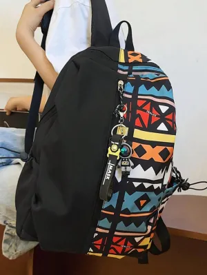 BagForLove - Stylish Graffiti Print Messenger Bag for Travel and School