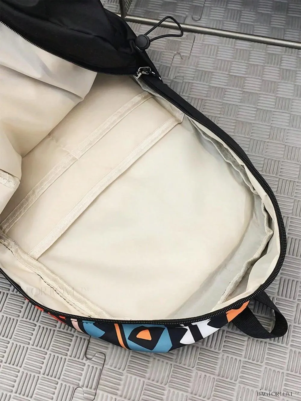 BagForLove - Stylish Graffiti Print Messenger Bag for Travel and School