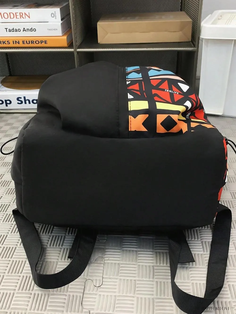 BagForLove - Stylish Graffiti Print Messenger Bag for Travel and School