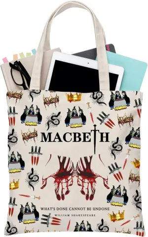 BDPWSS Lady Theater Tote Bag Theater Literary Genius Gift Musical Theatre Travel Pouch Bookish Gift Book Lover Gifts