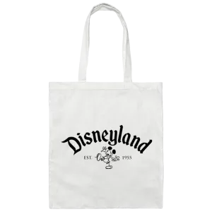BE007  Disneyland Canvas Tote Bag