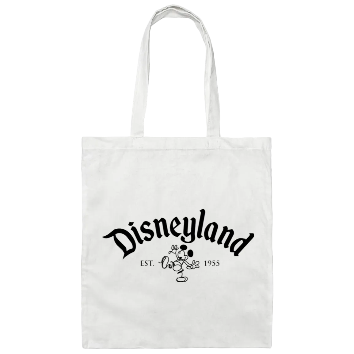 BE007  Disneyland Canvas Tote Bag