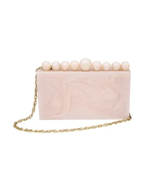 BEADED BOX CLUTCH