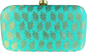Beautiful Traditional Bansari Silk Clutch for Women as Gift, Return Gift, Return Gifts on Indian Festivals & Weddings
