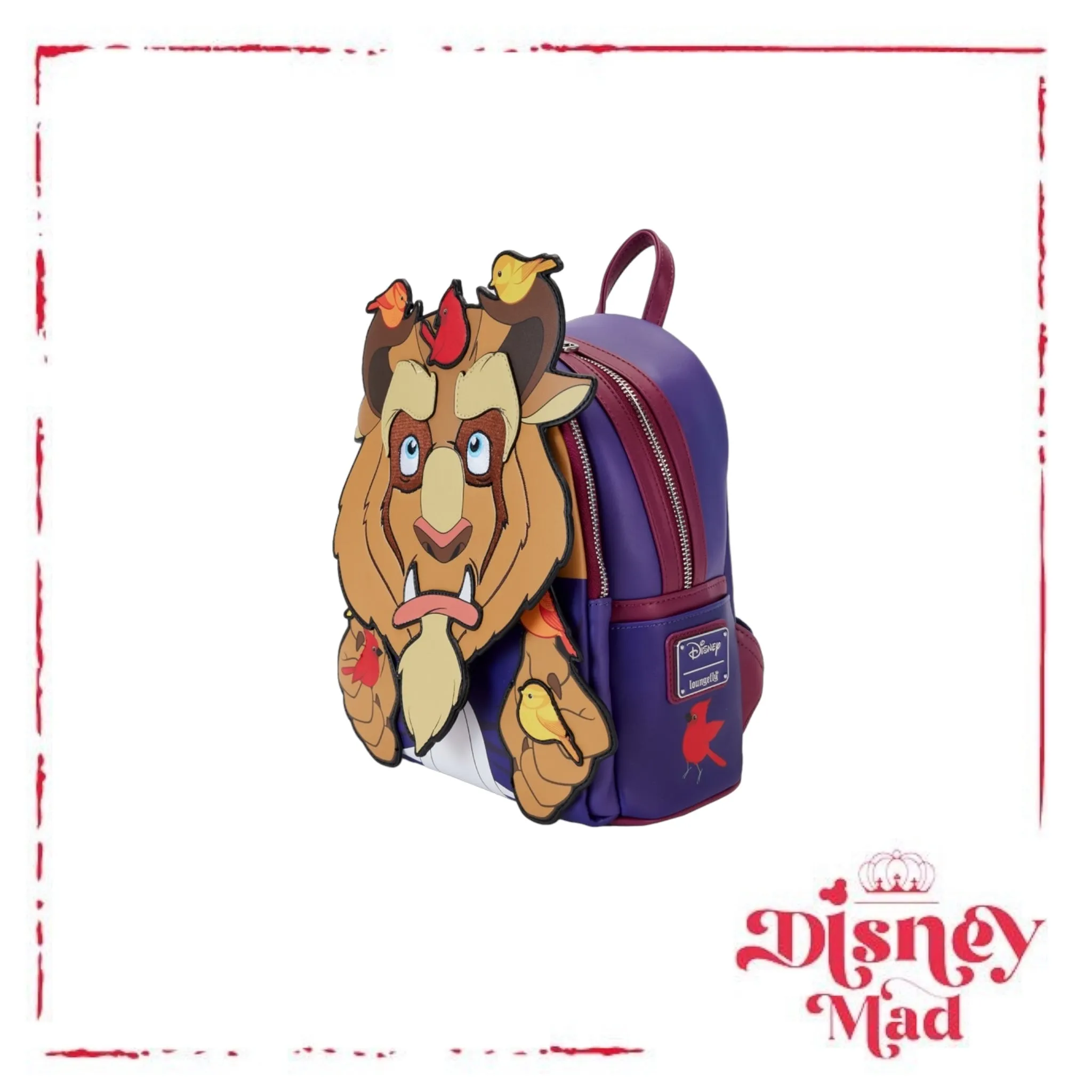 Beauty and the Beast with Birds Exclusive Mini Backpack