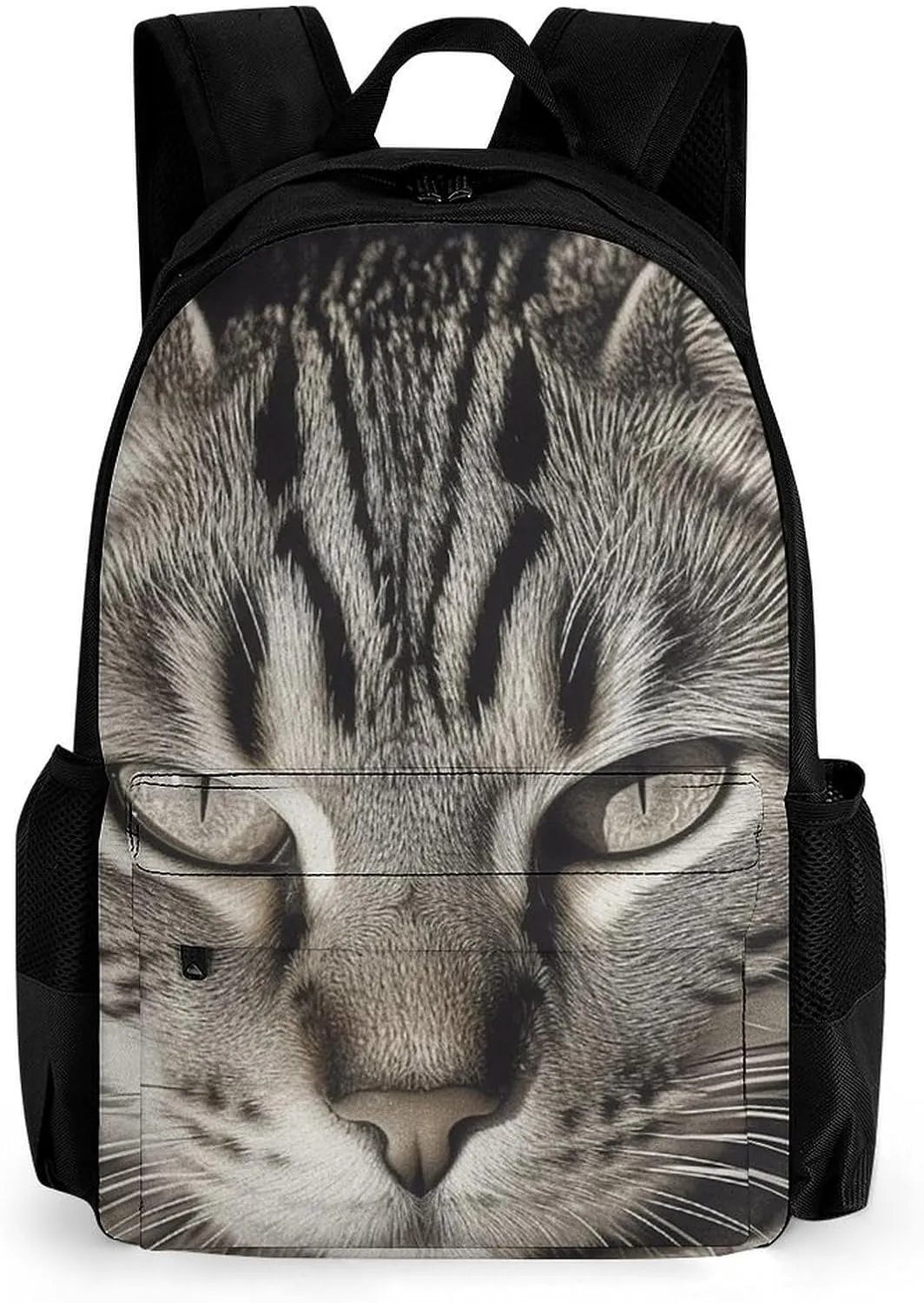 Black And White Image Laptop Backpacks for Women Travel Backpack Casual Daypack Hiking Backpack Business Backpack