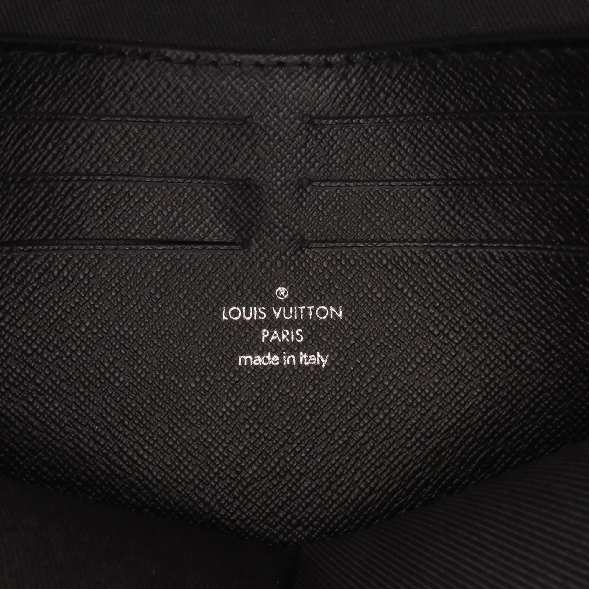 Black Louis Vuitton Monogram Eclipse Pochette Voyage MM Clutch Bag
