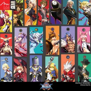 BLAZBLUE CENTRALFICTION Official Flight Tag   Quick Release Keyring