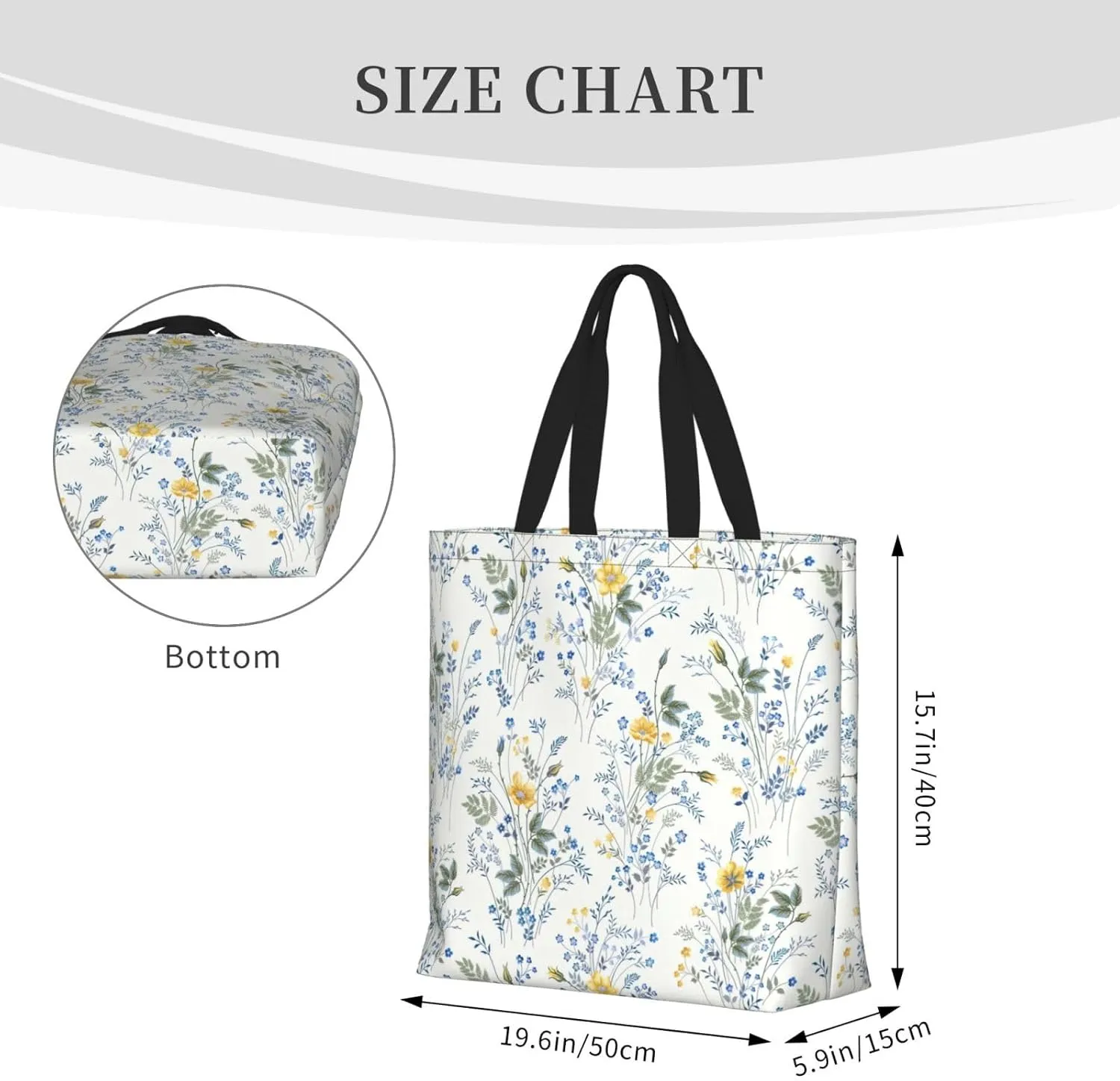Blue Camo Print Tote Bags Reusable Grocery Bag Shoulde Bag Handbag For Office Shopping Travel Women Casual Work