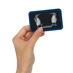 Blue-Footed Boobies Embroidered patches