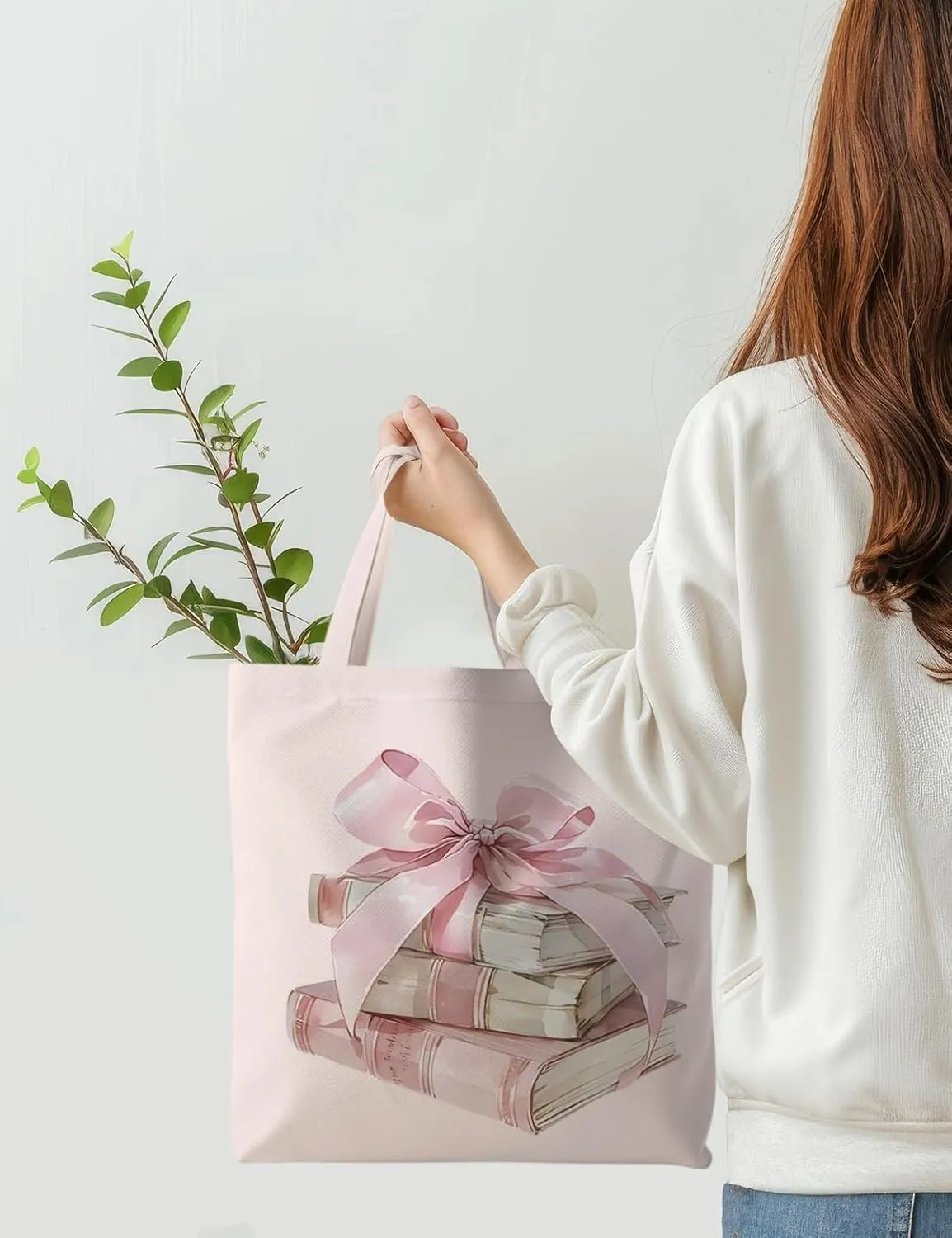 Book Tote Bag, Reading Gifts for Women, Gifts for Reading Lovers Women