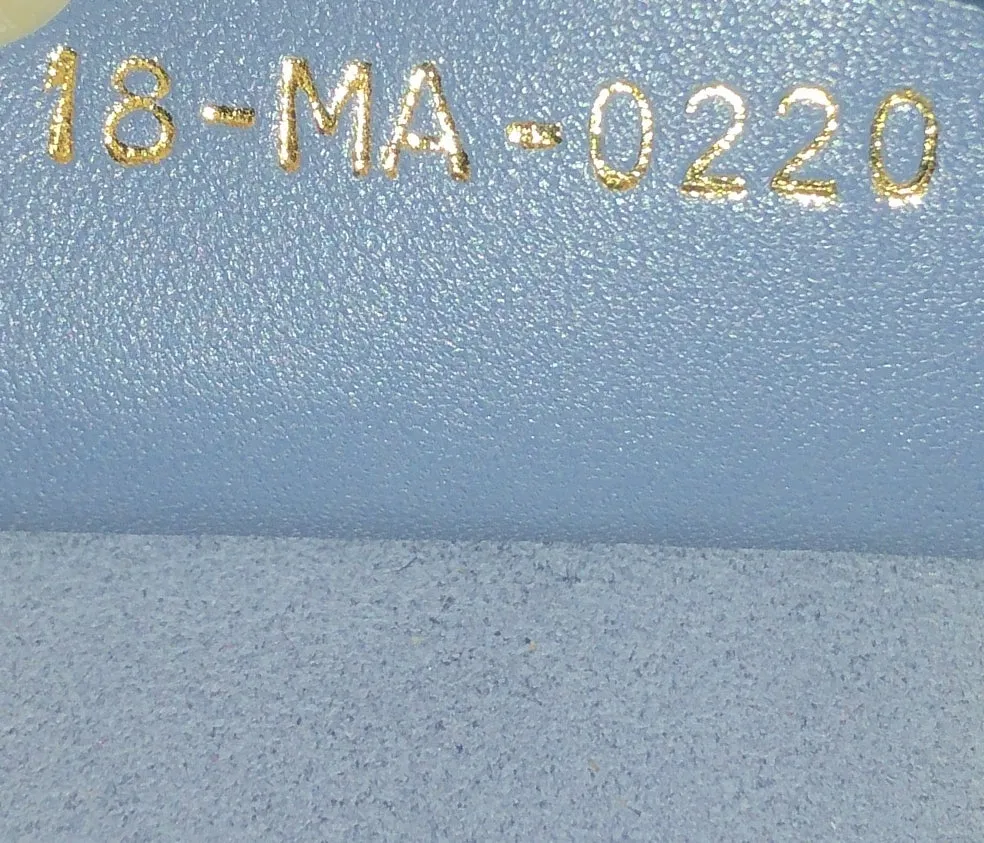 Book Tote Embossed Leather Large