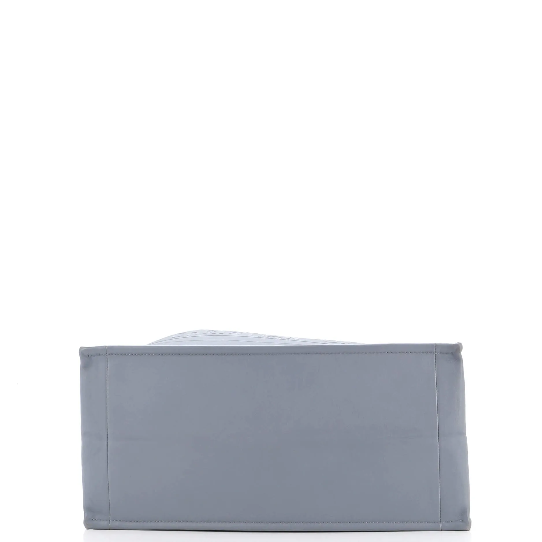 Book Tote Oblique Embossed Calfskin Medium