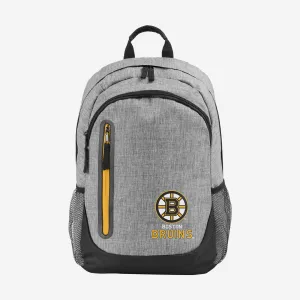 Boston Bruins Heather Grey Bold Color Backpack
