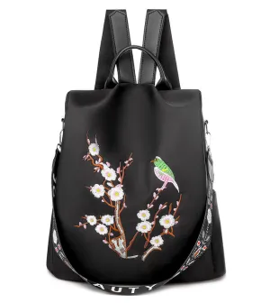BP760 - Embroidered Shoulder Backpack
