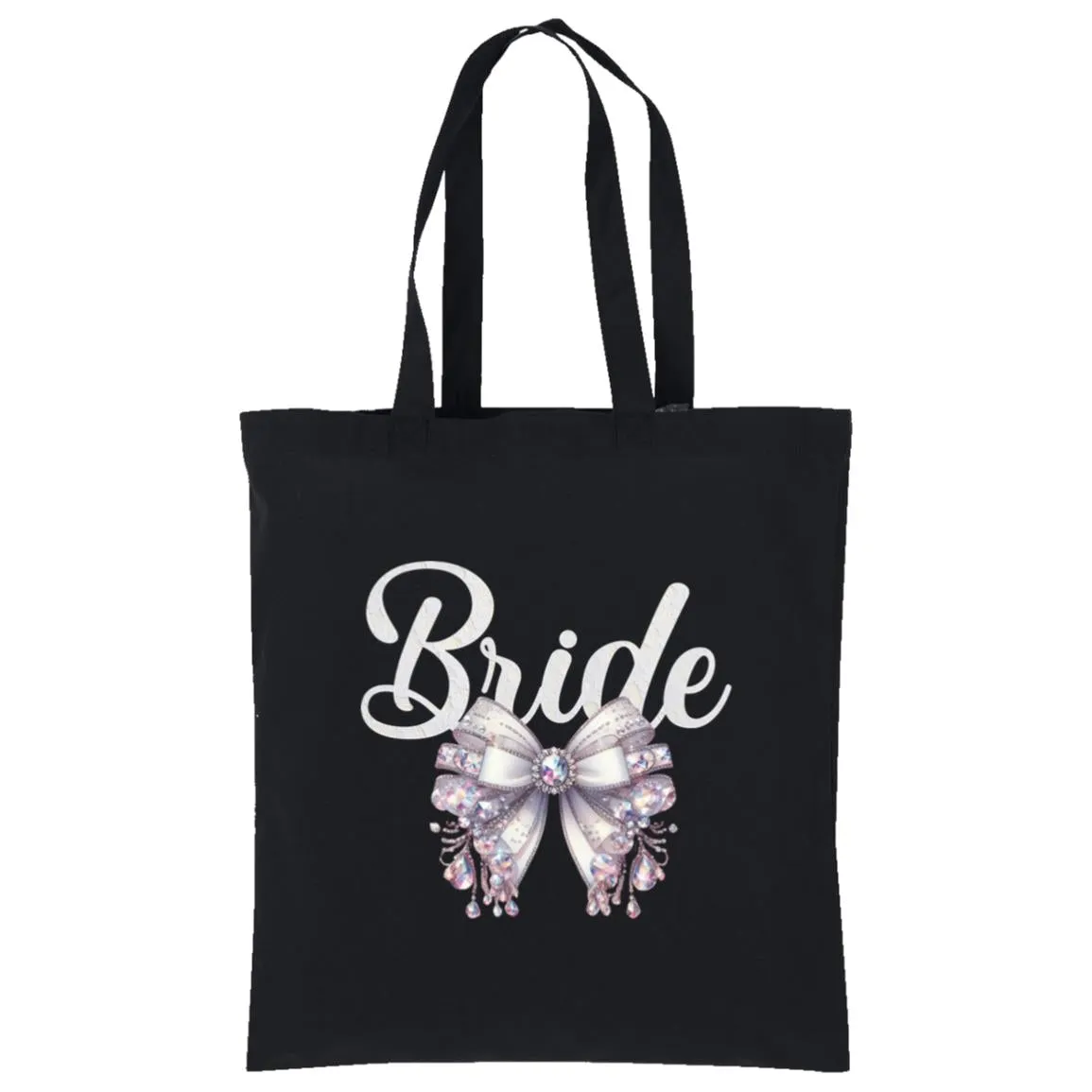 Bride Bow Port Authority Core Cotton Tote