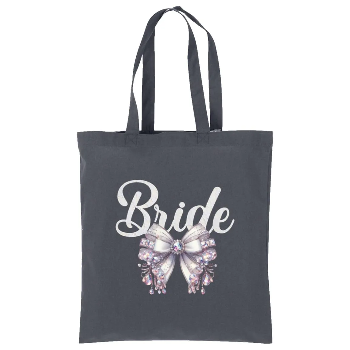 Bride Bow Port Authority Core Cotton Tote