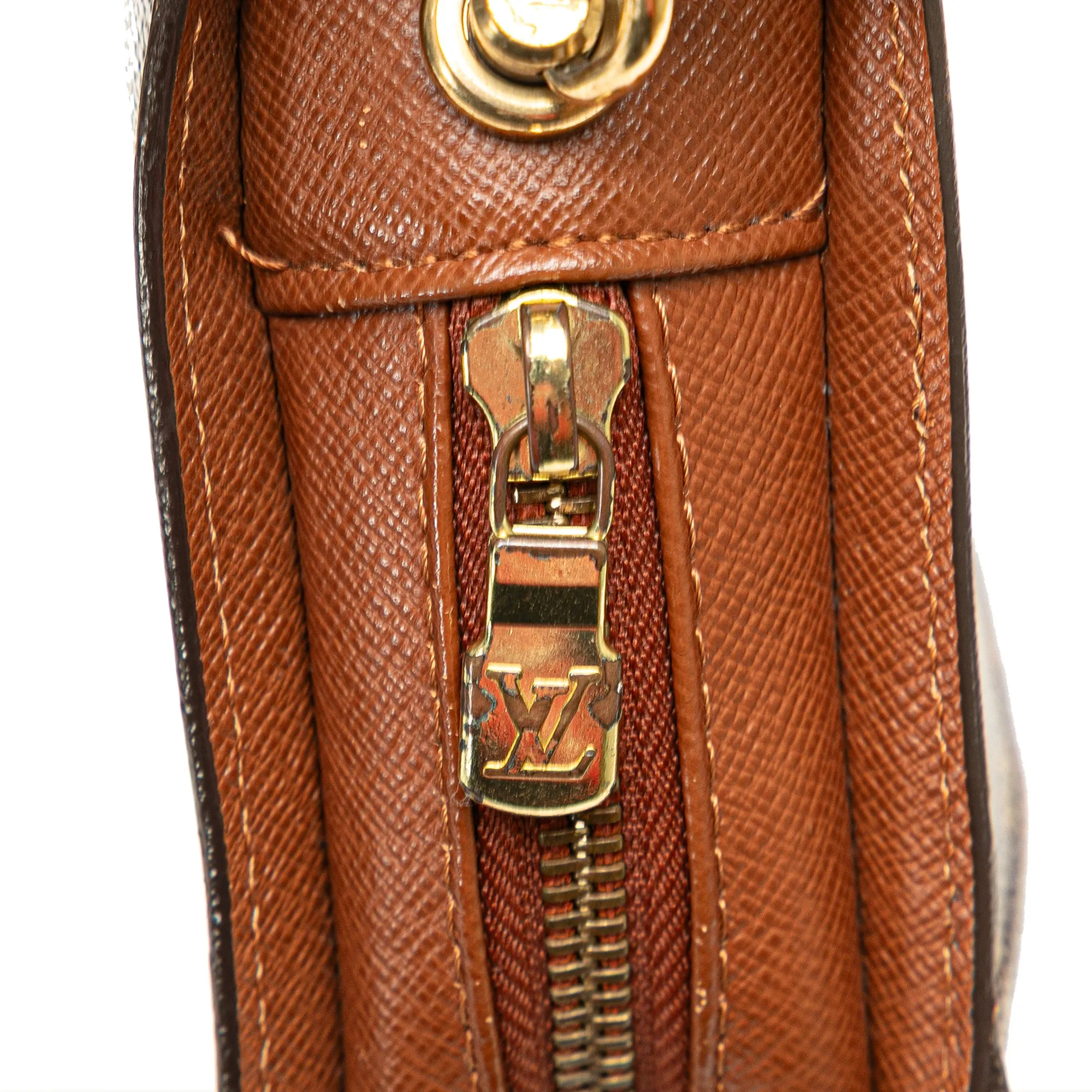 Brown Louis Vuitton Monogram Orsay Clutch Bag