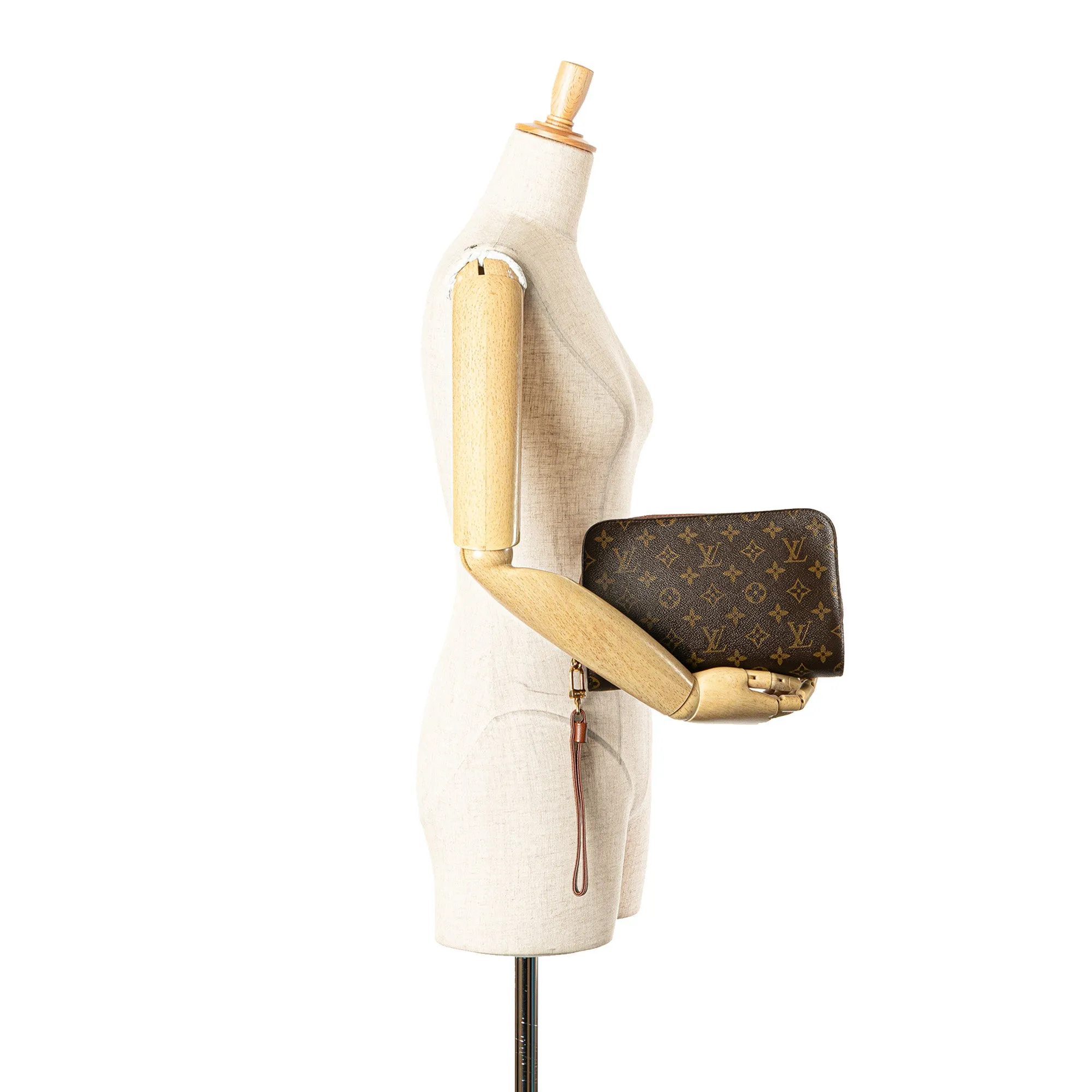 Brown Louis Vuitton Monogram Orsay Clutch Bag