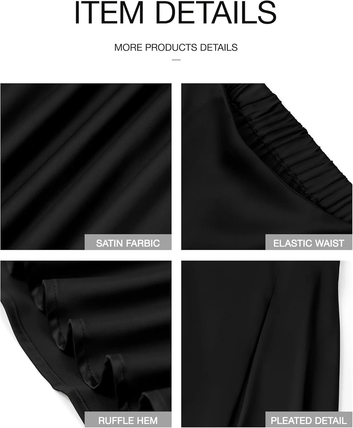 BTFBM Womens High Waist Satin Skirts Summer Spring Outfits 2025 Elegant Flowy A-Line Party Cocktail Long Maxi Skirt