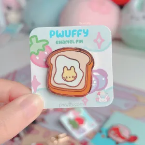 Bunny Egg Toast Enamel Pin