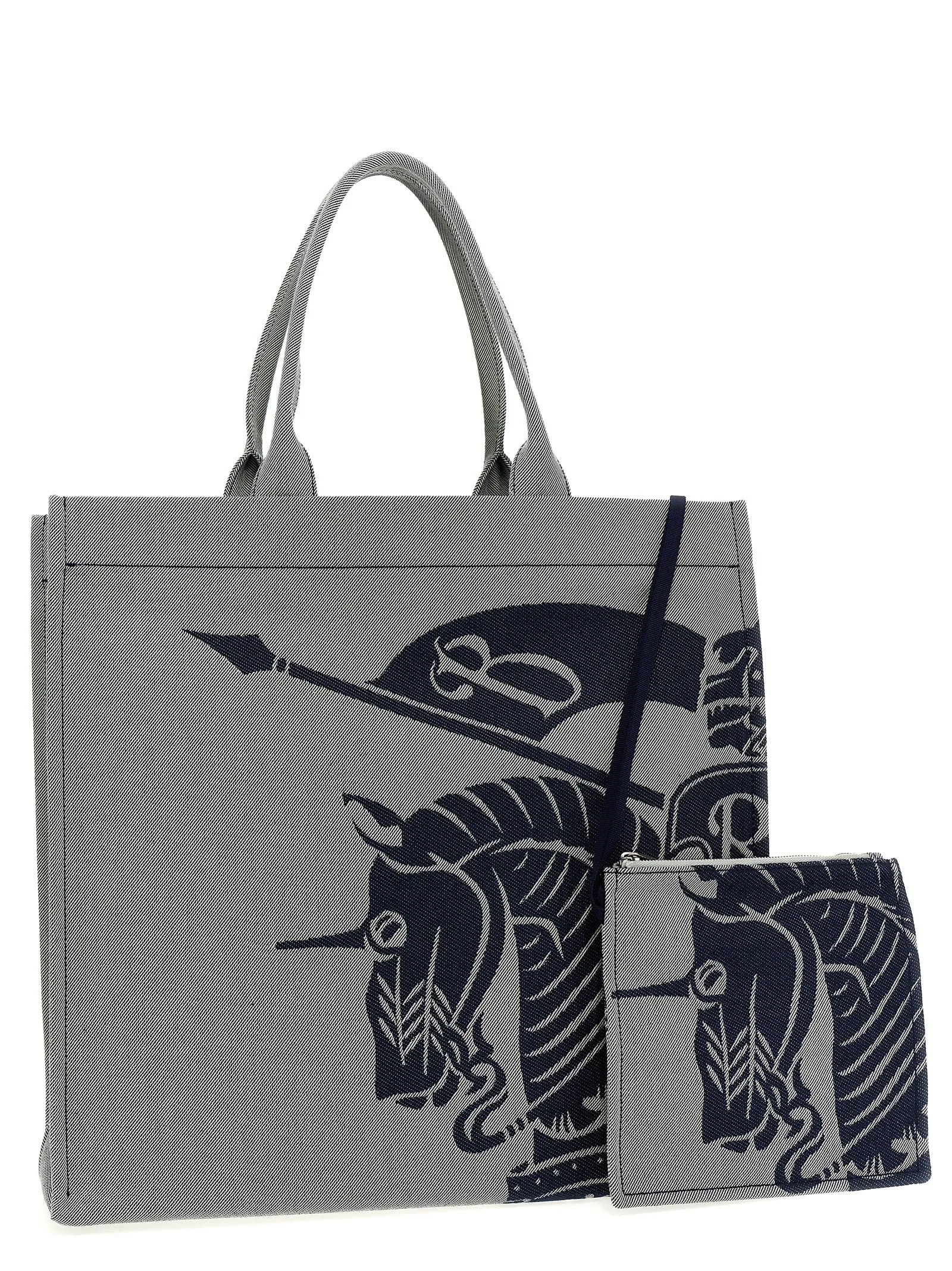 Burberry 'Ekd' Square Shopping Bag