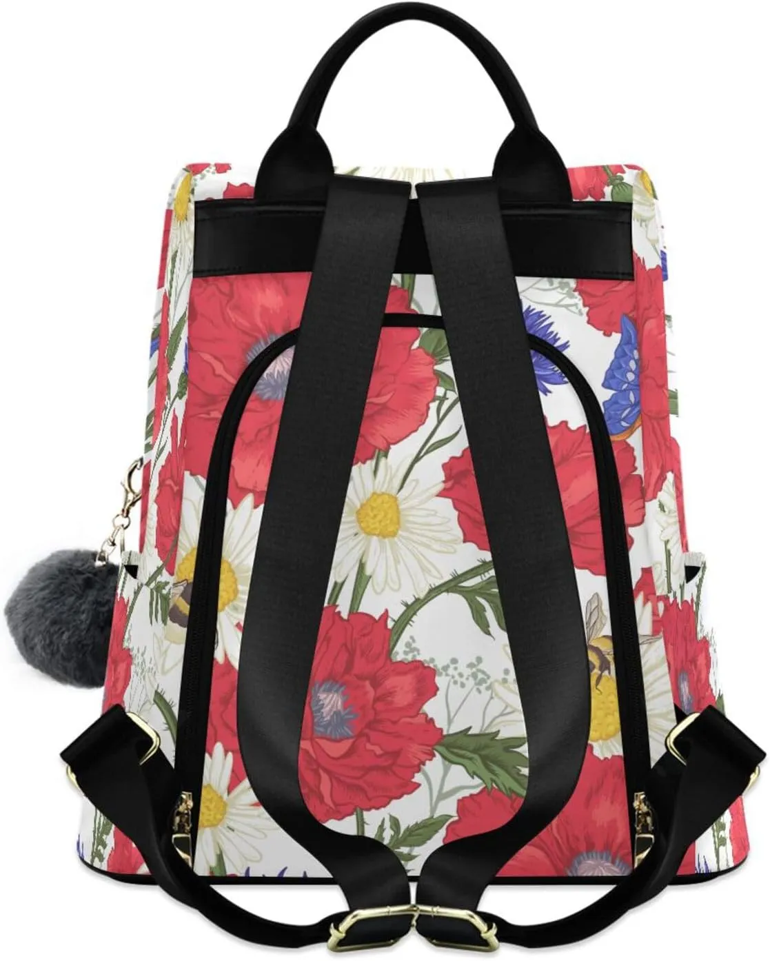Butterfly Backpack for Women Fashion Casual Daypack Backpack Small Backpack Purse 13.4 X 5.9 X 15in Pattern 5