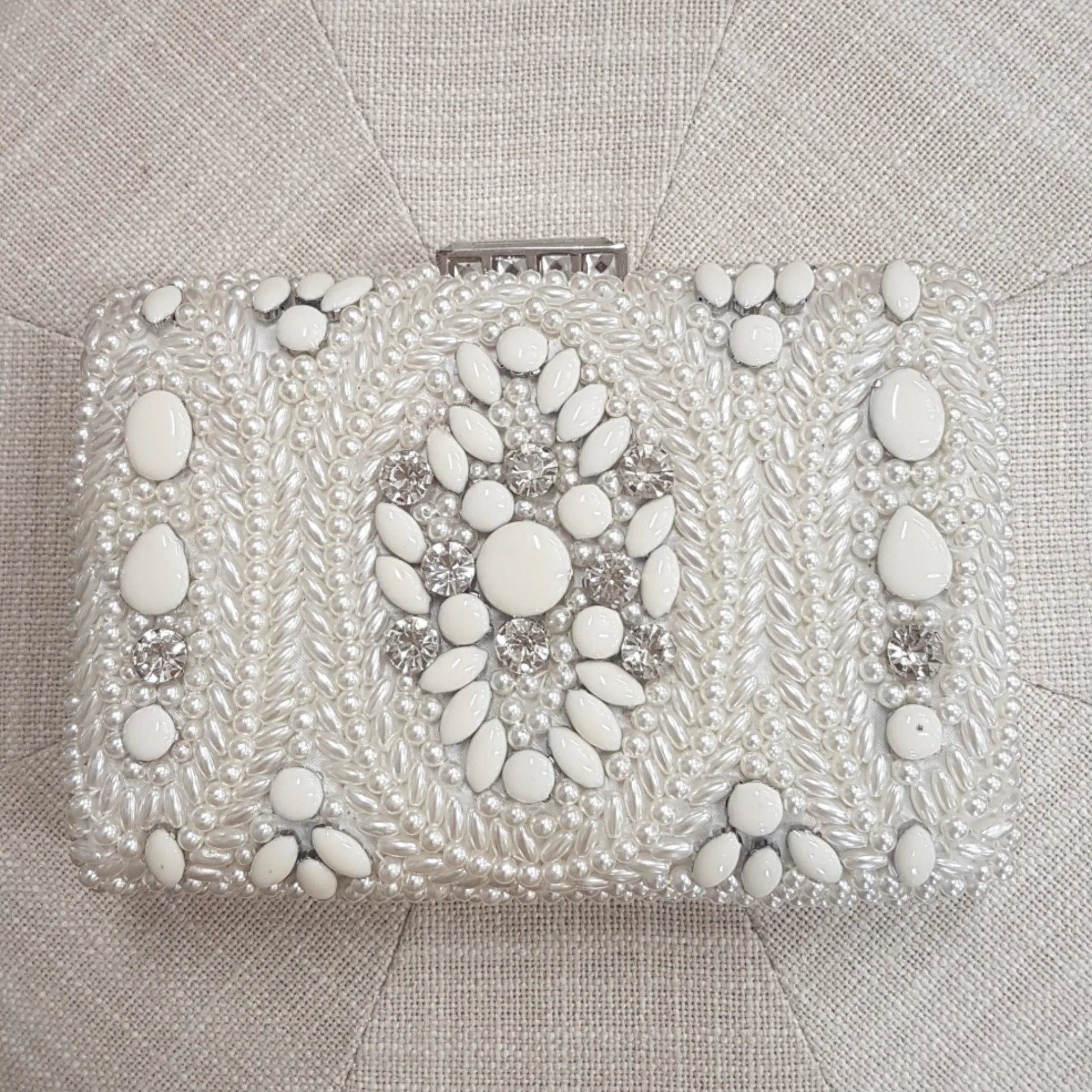 Byron - Beaded Bridal Clutch Bag