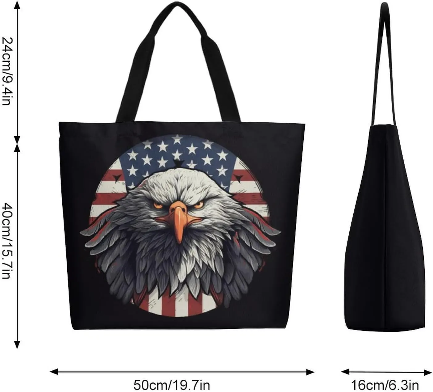 Canvas Tote Bag Large Women Casual Shoulder Bag Handbag Reusable Beach Shopping Grocery Bag For Outdoors