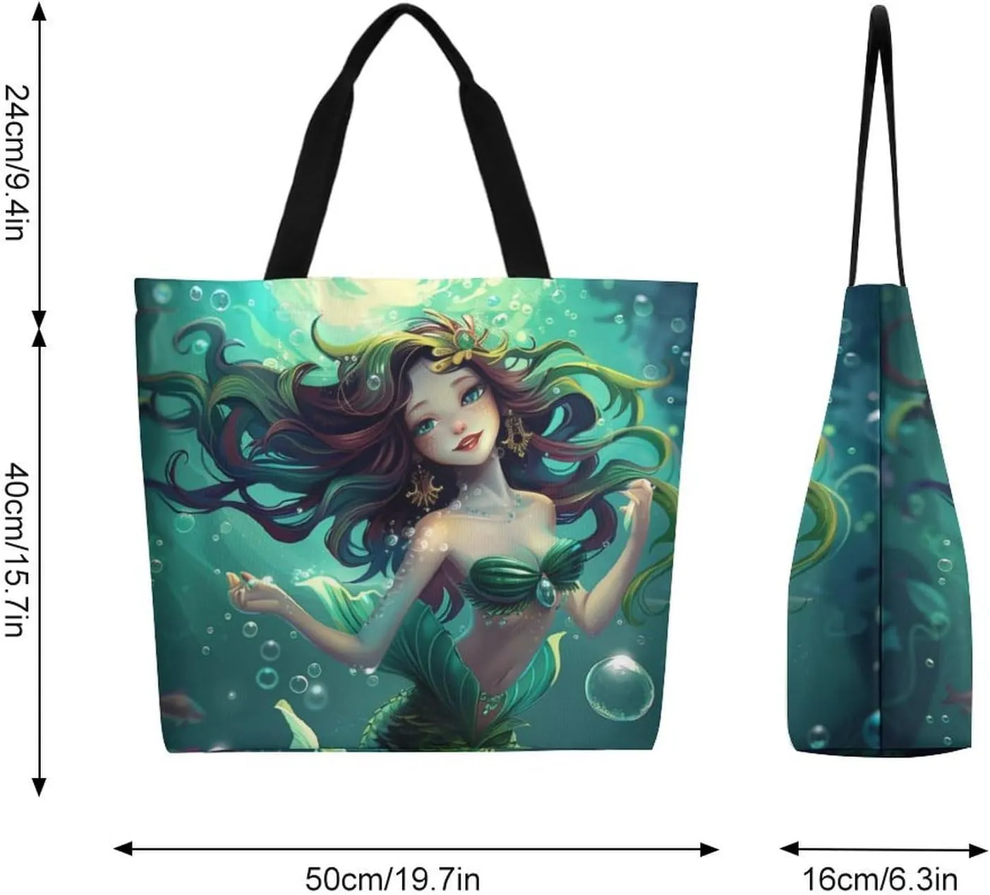 Canvas Tote Bag Large Women Casual Shoulder Bag Handbag Reusable Beach Shopping Grocery Bag For Outdoors
