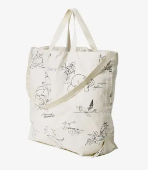 Carry All Tote Reversible - Animal Print 6.5oz Flat Twill