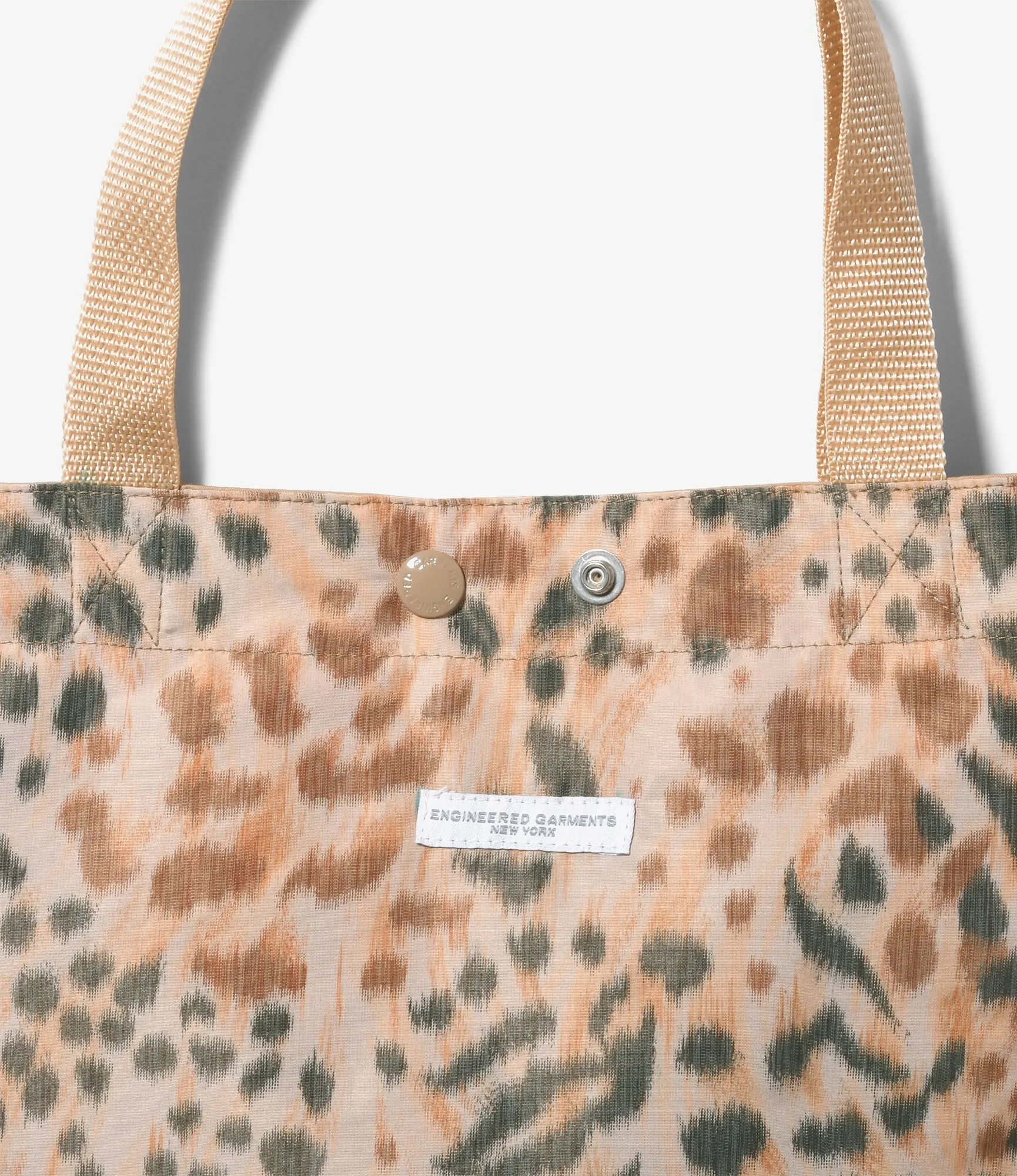 Carry All Tote Reversible - Leopard Print