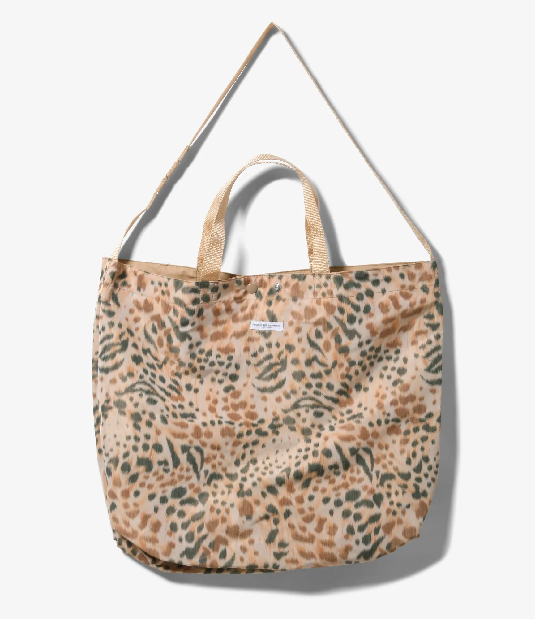 Carry All Tote Reversible - Leopard Print