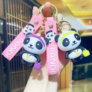 Carry-Cute Clutch Panda Keychain