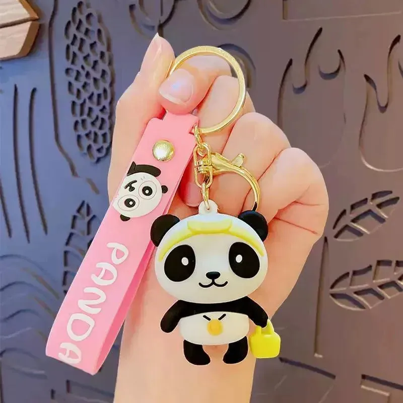 Carry-Cute Clutch Panda Keychain