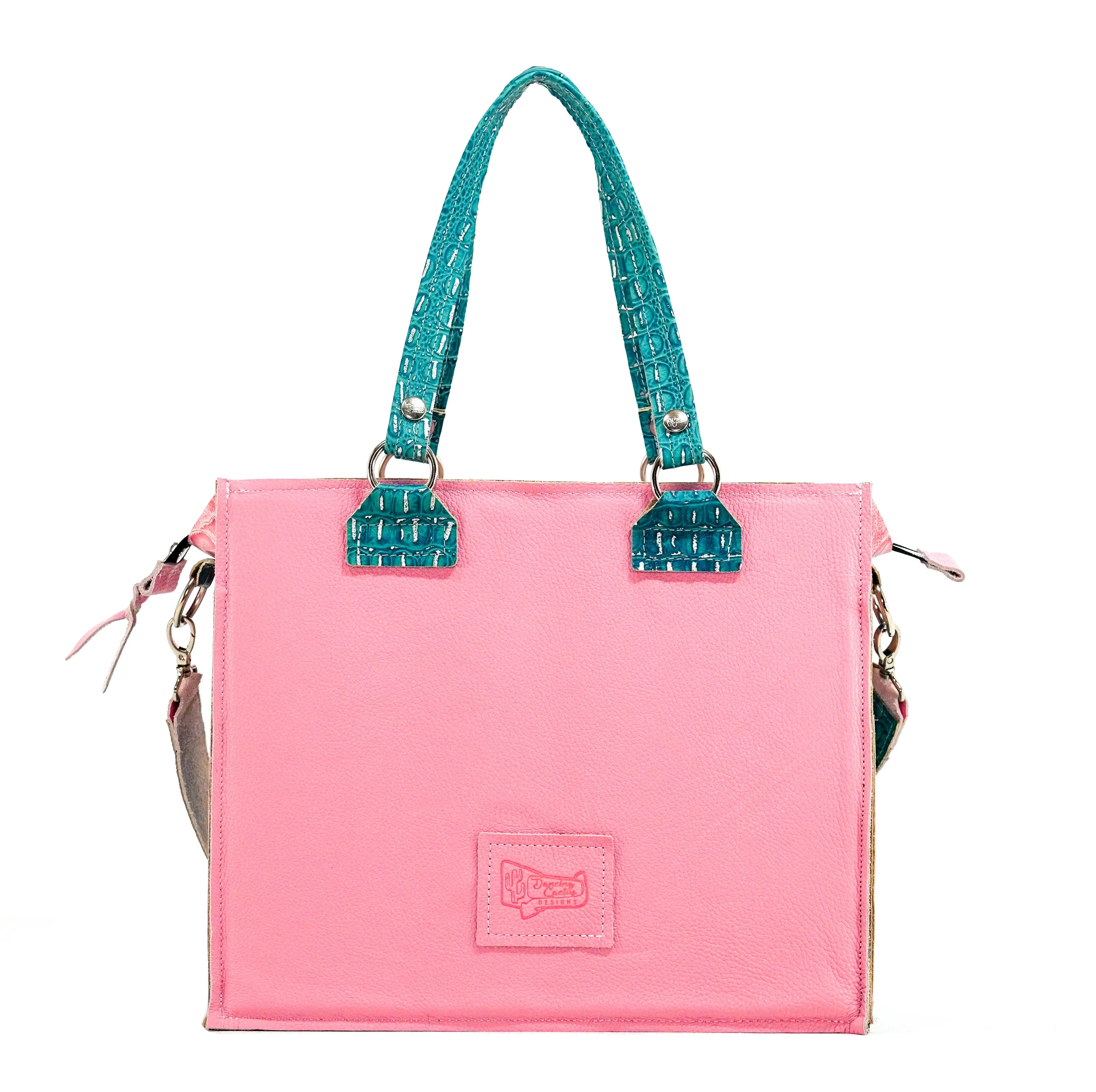 Clerk - All Embossed w/ Tropical Croc/Roses