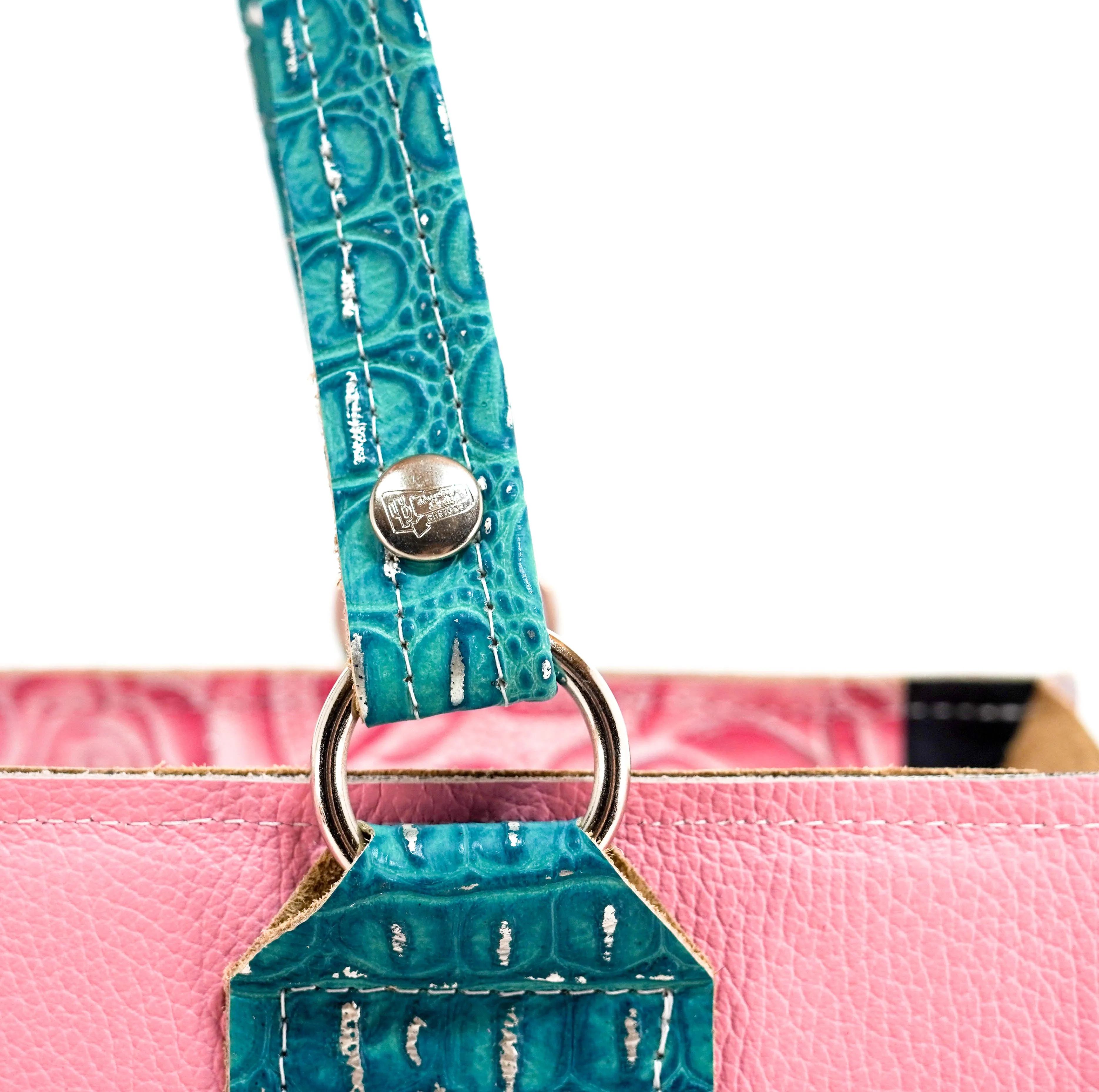 Clerk - All Embossed w/ Tropical Croc/Roses