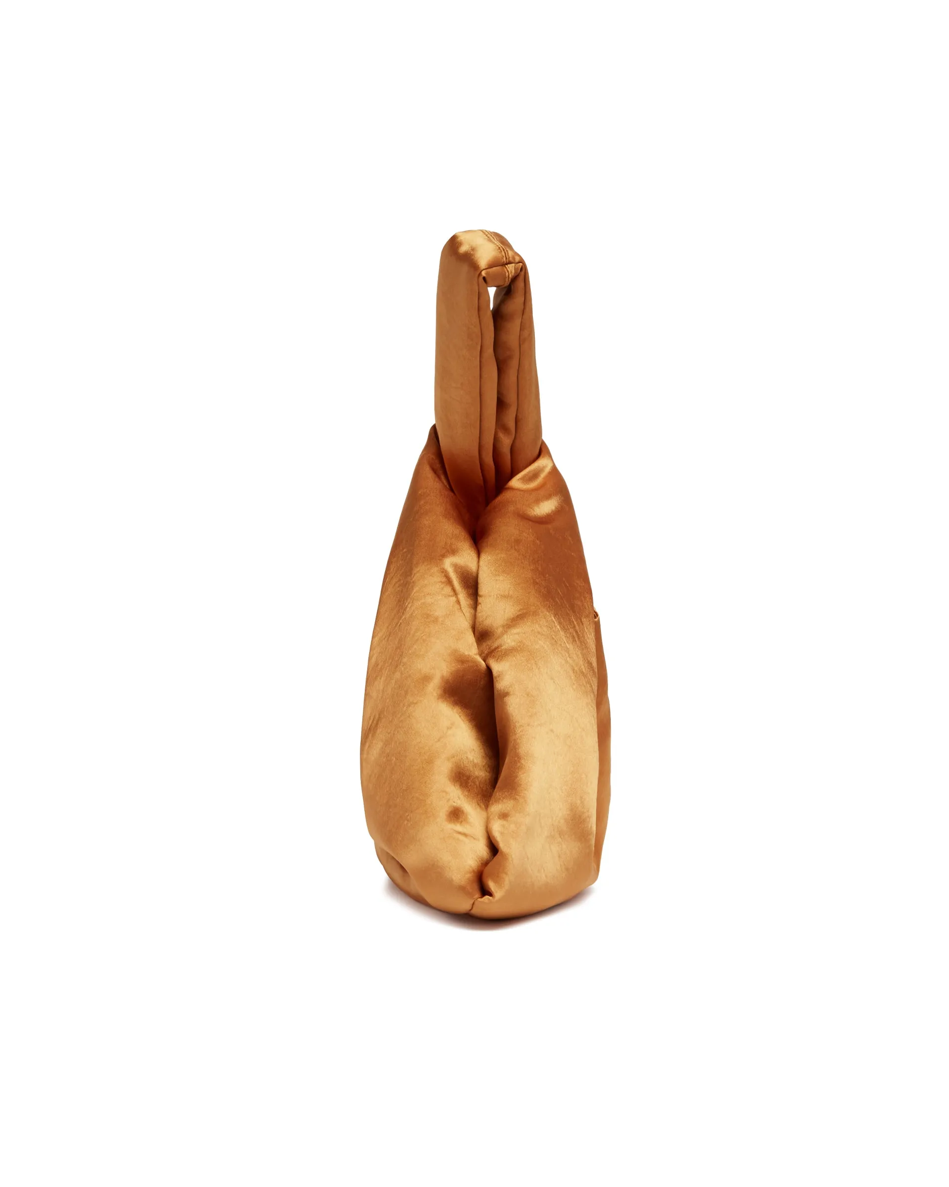 Clutch Jen In Satin Arancione