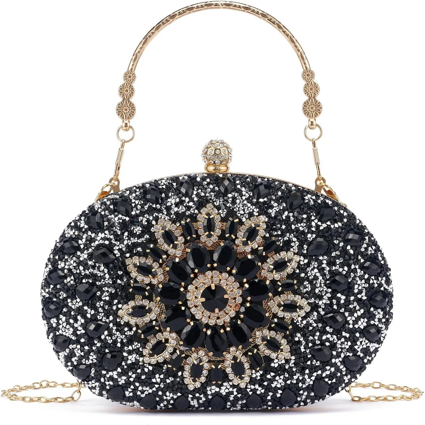 Clutch Purses For Women Tassel Evening Clutch bag Cross Body & Shoulder Bag For Wedding Night out Party
