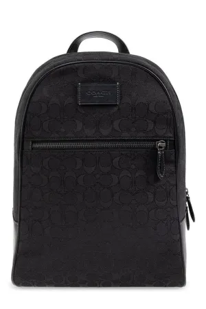 Coach Theo Monogrammed Top Handle Backpack