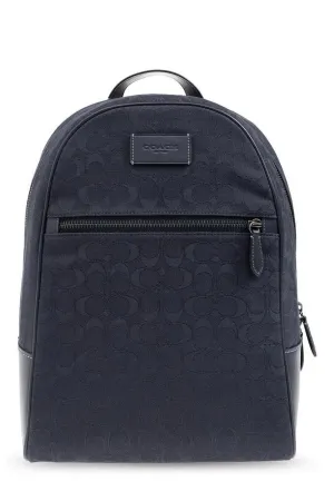 Coach Theo Monogrammed Top Handle Backpack