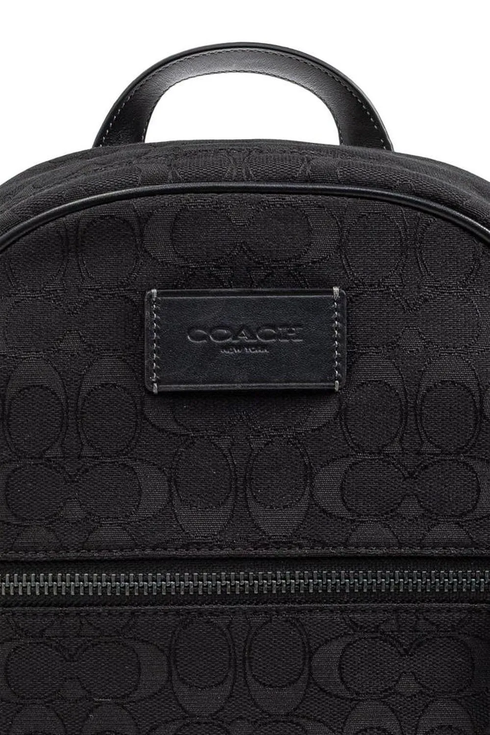 Coach Theo Monogrammed Top Handle Backpack