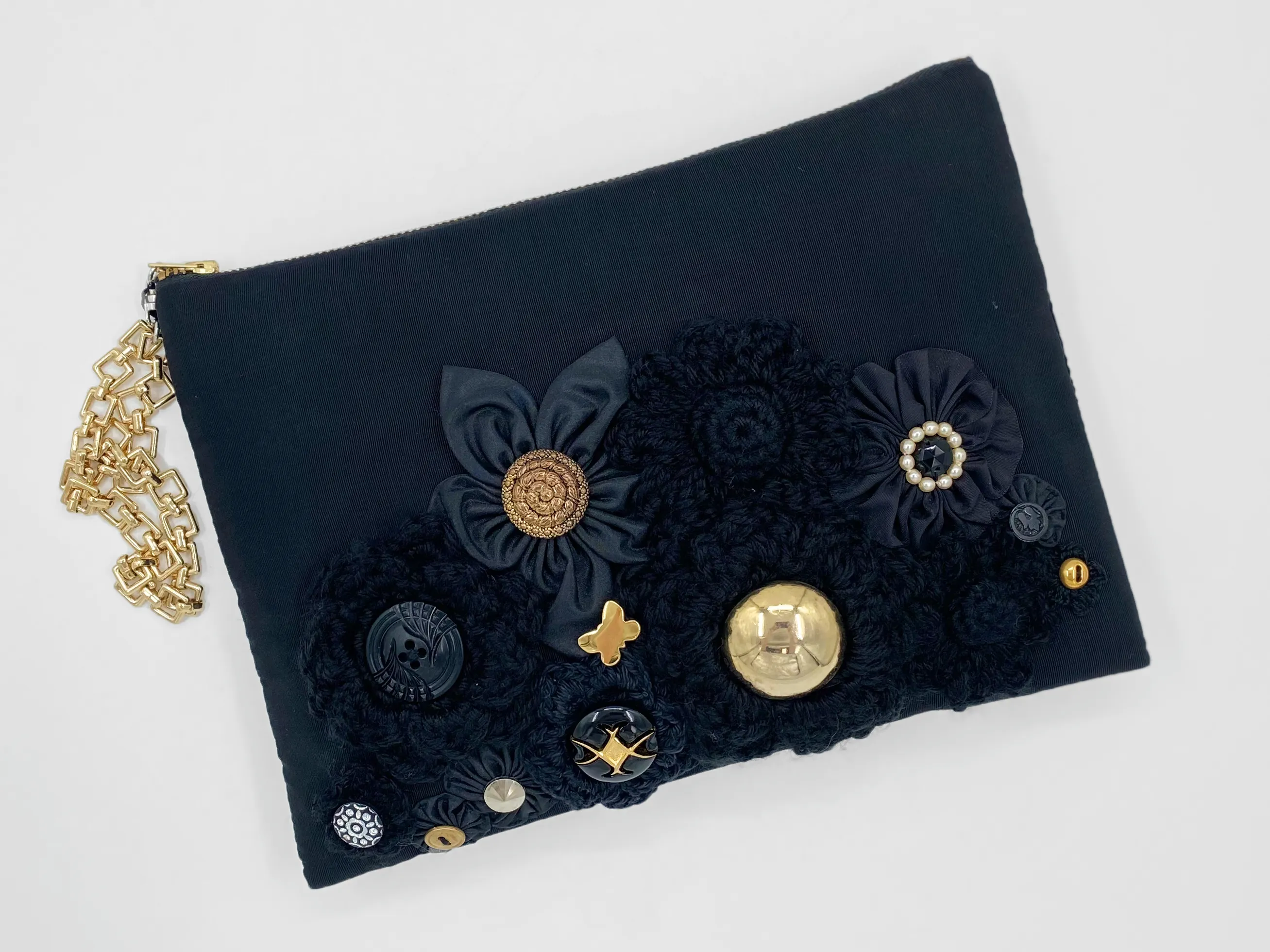 Coco Black Clutch Bag