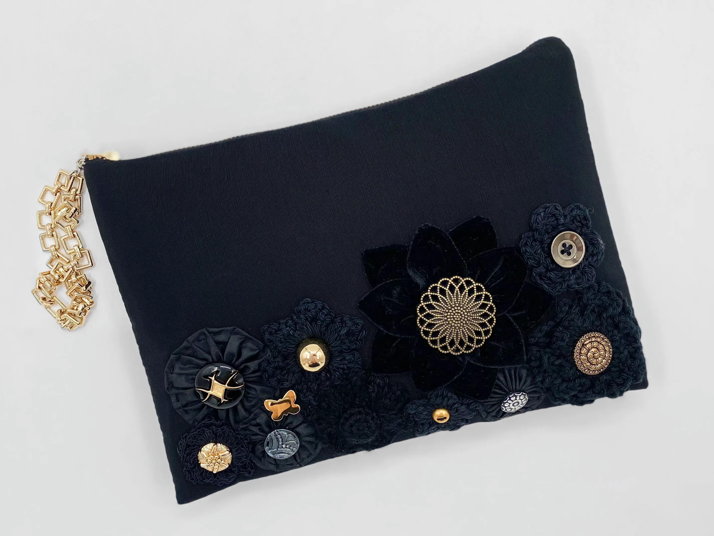 Coco Black Clutch Bag