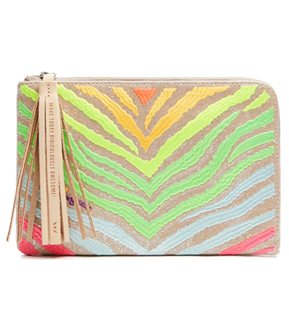 Consuela L-Shaped Clutch