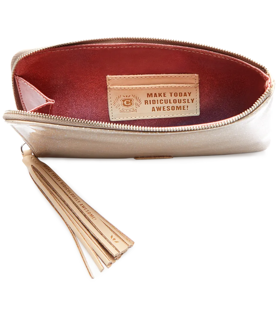 Consuela L-Shaped Clutch