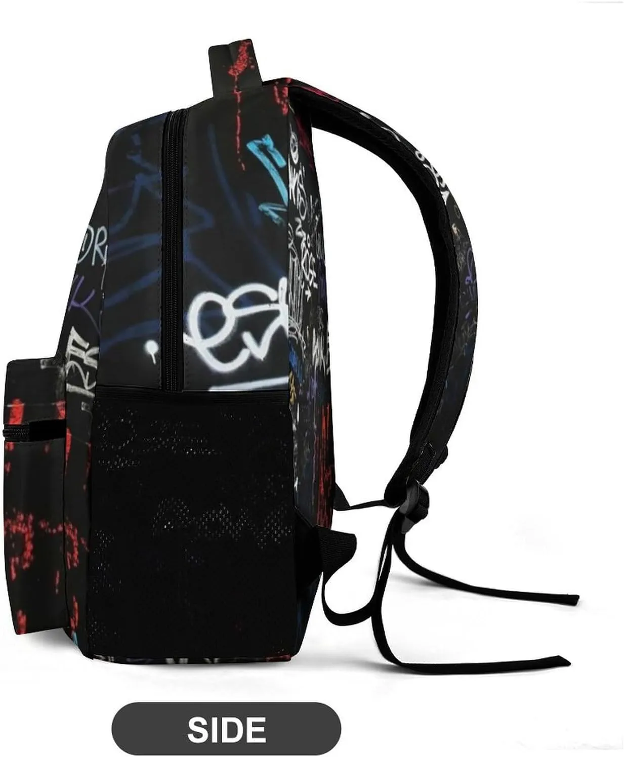 Cool Graffiti School Backpack For Kids Boys Girls Children Travel Bag Students Teens Bookbag Hip Hop Backpack Laptop Backpack-C3