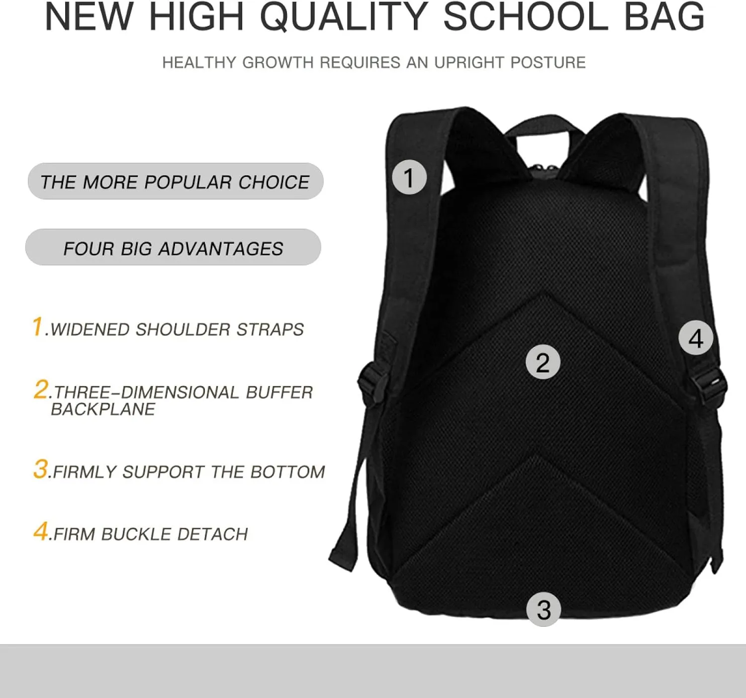 Custom Backpack for Mens Womens, Personalized Backpacks with Photo Text Logo, Customize Casual Large Capacity with Compartments Laptop Bags for Travel, Camping 17"