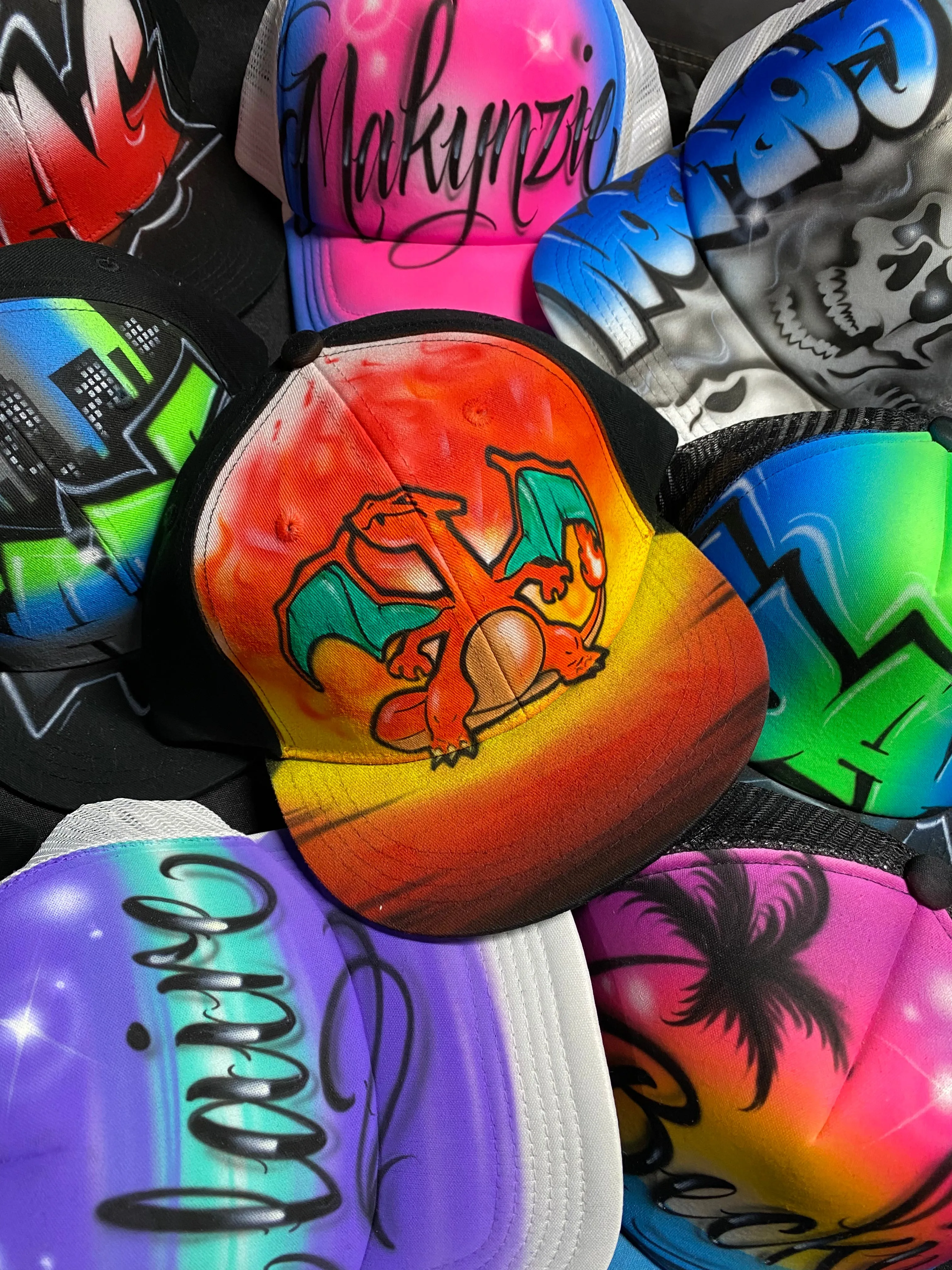 Custom Combo 1x Snapback Cap, 1x Backpack, 1x Lunchbox